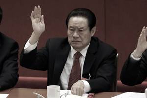 China charges former security chief Zhou Yangkang with corruption.